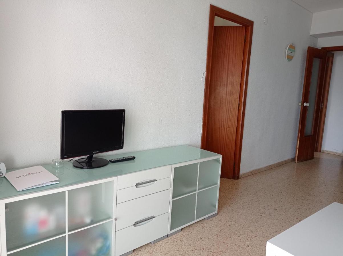 Apartamentos Bonaire 1ª Linea Wifi Solo Familias Serviplaya Gandía Exteriör bild